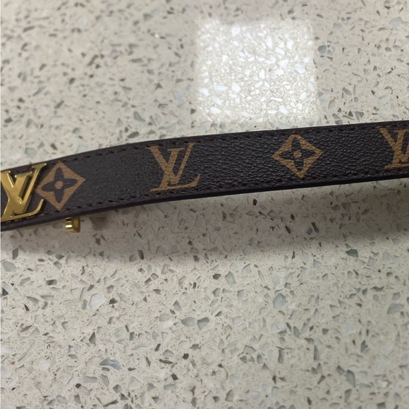 Louis Vuitton Unisex Black and Gold Bracelet - Picture 1 of 3